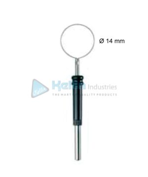 Wire Loop Monopolar Electrodes With 2.4 mm Shaft Dia 14 mm