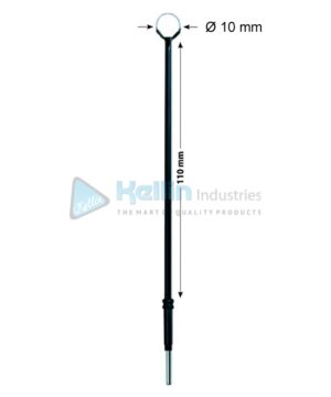 Loop Monopolar Electrodes With 2.4 mm Shaft Dia 10 mm, 110 mm