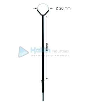 Loop Monopolar Electrodes With 2.4 mm Shaft Dia 20 mm, 110 mm
