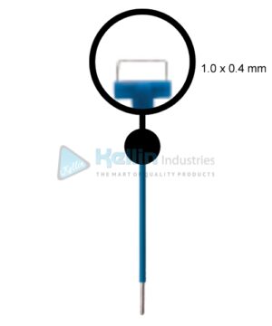 Reusable Wire Loop Monopolar Electrode With 2.4 mm Shaft, 1.0x0.4 cm