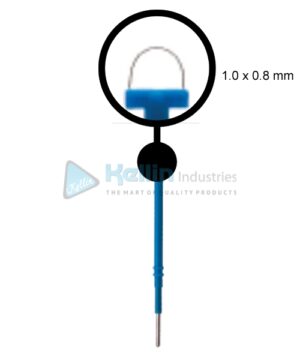 Disposable Wire Loop Monopolar Electrode With 2.4 mm Shaft 1.0x0.8 cm