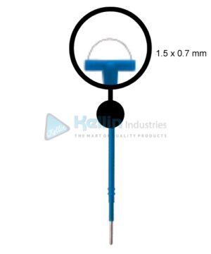 Disposable Wire Loop Monopolar Electrode With 2.4 mm Shaft 1.5x0.7 cm