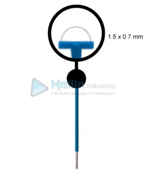Reusable Wire Loop Monopolar Electrode With 2.4 mm Shaft 1.5x0.7 cm