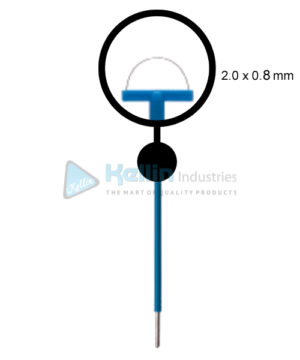 Reusable Wire Loop Monopolar Electrode With 2.4 mm Shaft 2.0x0.8 cm