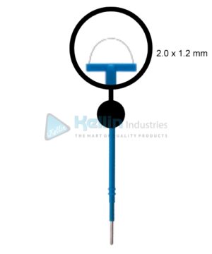 Disposable Wire Loop Monopolar Electrode With 2.4 mm Shaft 2.0x1.2 cm