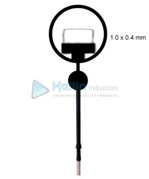 Reusable Wire Loop Electrode With 4 mm Shaft 1.0x0.4 cm