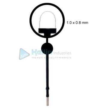 Reusable Wire Loop Electrode With 4 mm Shaft 1.0x0.8 cm