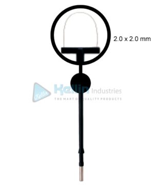 Reusable Wire Loop Electrode With 4 mm Shaft 2.0x2.0 cm