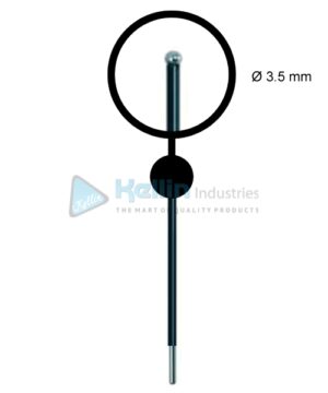 Reusable Ball Electrode With 2.4 mm Shaft Dia 3.5 mm