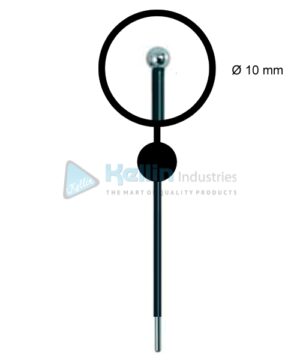 Reusable Ball Electrode With 2.4 mm Shaft Dia 10 mm