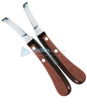 Hoof Knives Right Short-Narrow and Left Short-Narrow Set Of 2 Pieces