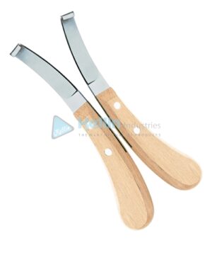 Hoof Knives Right Long-Wide and Left Long-Wide Set Of 2 Pieces
