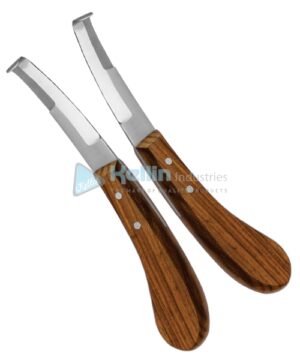 Hoof Knives Right Double Long-Wide and Left Double Long-Wide Set Of 2 Pieces