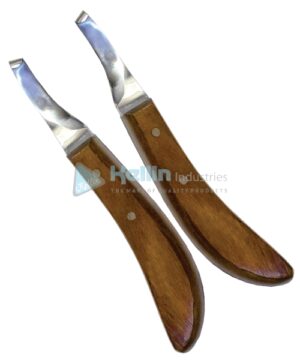 Hoof Knives Right Long-Narrow and Left Long-Narrow Set Of 2 Pieces