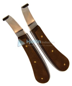 Hoof Knives Right Short-Wid and Left Short-Wid Set Of 2 Pieces