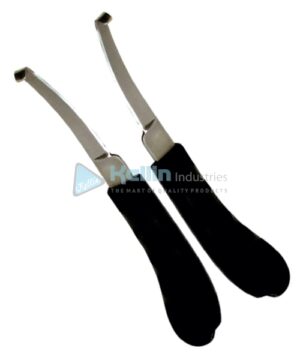 Hoof Knives Right Long-Narrow and Left Long-Narrow Set Of 2 Pieces