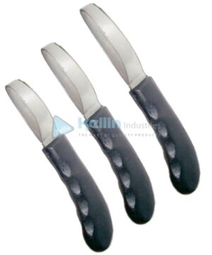 Oval Loop Hoof Knife Set (Plastic Handle) 14cm/5½" Set Of 3 Pieces