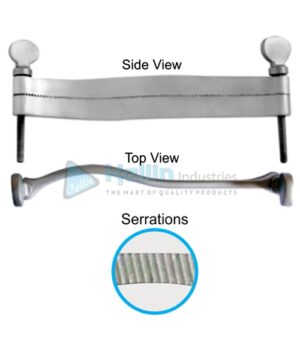 Doberman Pinscher Ear Cropping Clamps 15cm/6"