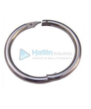 Bull Nose Rings (Stainless Steel) 3 x 3/8