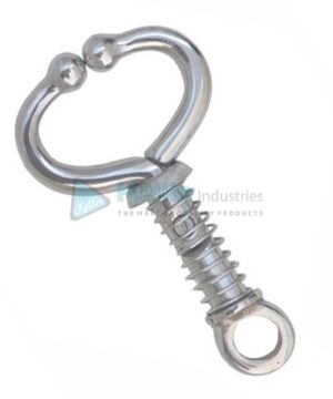 Bull Lead With Coiled Spring Large Pattern