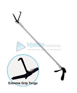 Extreme Grip Tongs, Snake Catching Stick Pistol Grip With External Mechanism 30cm/12"
