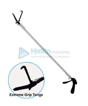 Extreme Grip Tongs, Snake Catching Stick Pistol Grip With External Mechanism 36cm/14"