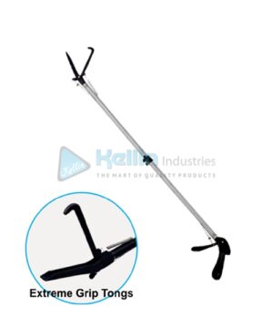 Extreme Grip Tongs, Fold-able Snake Catching Stick Pistol Grip With External Mechanism 30cm/12"