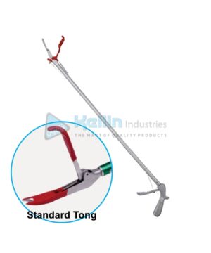 Standard Tong, Snake Catching Stick Pistol Grip With External Mechanism 30cm/12"