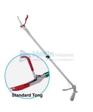 Deluxe Tongs, Fold-able Snake Catching Stick Pistol Grip With External Mechanism 36cm/14"