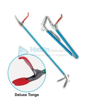 Deluxe Tongs, Fold-able Snake Catching Stick Pistol Grip With External Mechanism 30cm/12"