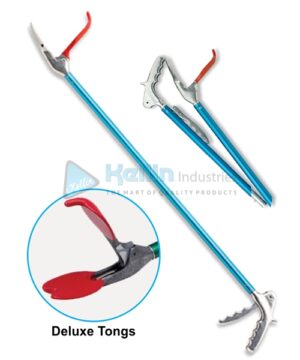 Deluxe Tongs, Fold-able Snake Catching Stick Pistol Grip With External Mechanism 42cm/16½"