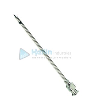 Ogival Teat Catheter, luer lock SS 10cm/4"