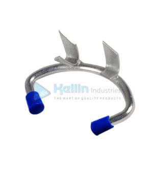 Metal stuck preventer for a long ﬁxation. 80 mm Calf size, for calves up to 5 months.