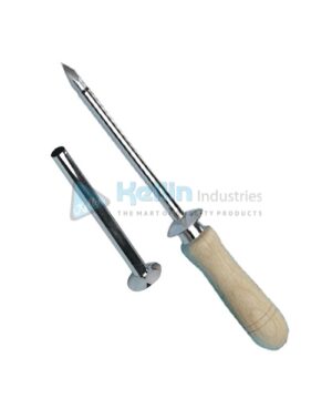 Trocar & Cannula With Wooden Handle Ø7x12cm/4¾"