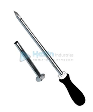 Trocar & Cannula With Black Handle Ø4mm x 12cm/4¾"
