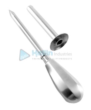 Standard (Nelson) Trocar & Cannula With Metal Handle Ø4mm x 12cm/4¾"