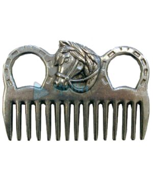 Aluminum Mane Comb with Horse Head</br>82-03030-00