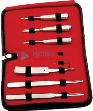 Dental Elevator Set of 6 Pieces Stainless Steel Set Of Six Elevators