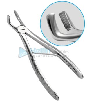 Extraction Forceps for Cats & Dogs Angled Jaws 12.5cm/5"