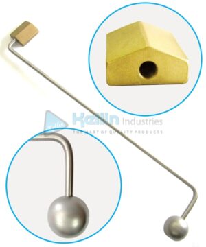 Fulcrum Heads Made From Brass 15mm</br>85-03752-15