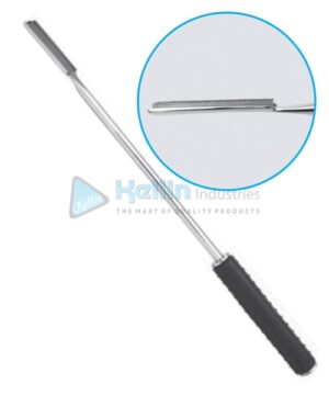Slim Line Rasp Lingual & Buccal Straight Head 56cm Long (80mm Slim Line Blade required)