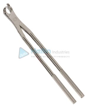 Universal 3 Root Oﬀ Side Molar Extractor Forceps 48cm/19"