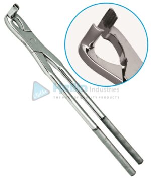 Long Nose Equine Fragment Extraction Forceps 50cm/20"