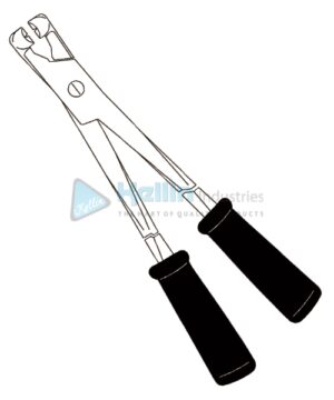 Gunthers Tooth Forceps Upper Jaw 50cm/20"