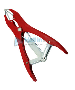 Elastrator Rubber Ring Applicator Red Color Plastic